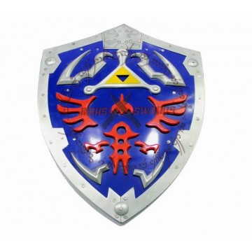 ZELDA TRIFORCE METAL SHIELD-1